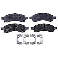 14D1169ACHF1 Front Silver Series Ceramic Brake Pad Set