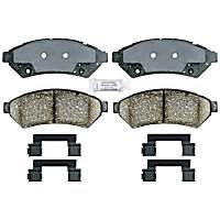 17D1075CH Front DuraStop Series Ceramic Brake Pad Set
