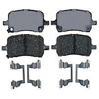 17D1160CHF1 Front Professional Series Ceramic Brake Pad Set