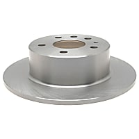 18A244A Rear, Driver or Passenger Side Brake Disc, Plain Surface, Advantage Series