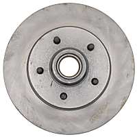 18A2A Front, Driver or Passenger Side Brake Disc, Plain Surface, Vented, 5 Lugs 301.24 mm Advantage Series