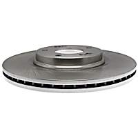 18A81958 Front, Driver or Passenger Side Brake Disc, Plain Surface, 5 Lugs,, Professional Series