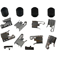 18K1975X Gold Series Brake Hardware Kit - Direct Fit, Kit