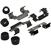 18K2020X Gold Series Brake Hardware Kit - Direct Fit, Kit