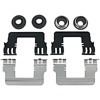 18K2062X Gold Series Brake Hardware Kit - Direct Fit, Kit