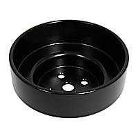 19418445 GM Original Equipment Series Water Pump Pulley - Black, Steel, Sold Individually