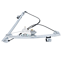 20945139 Front, Passenger Side GM Original Equipment Series Power Window Regulator, With Motor