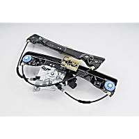 22810017 Front, Passenger Side GM Original Equipment Series Power Window Regulator, With Motor