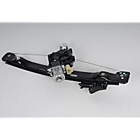 22849388 Rear, Driver Side GM Original Equipment Series Power Window Regulator, With Motor