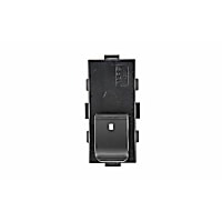 22895545 Front or Rear, Driver or Passenger Side Window Switch, Black