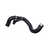 26271 Intercooler Hose - Black, Rubber, Direct Fit, Sold Individually