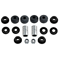 45G0026 Professional Series Sway Bar Link Bushing - Black, Rubber, Direct Fit, 1-end-link set