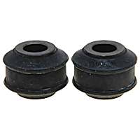 45G31000 Professional Series Steering Rack Bushing - Black, Thermoplastic, Direct Fit, Set of 2