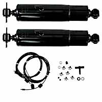 504-535 Rear, Driver and Passenger Side Air Shock, Airlift Series