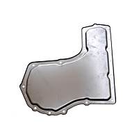 8685184 GM Original Equipment Series Transmission Pan - Natural, Steel, Stock Depth, Direct Fit, Sold individually
