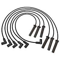 9726UU Professional Series Spark Plug Wire, Set of 6