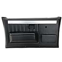 2023L Front, Driver Side Door Trim Panel - Black