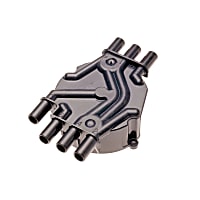 D328A Distributor Cap - Black, Direct Fit, Sold individually