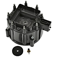 D559A Professional Series Distributor Cap - Black, Direct Fit, Sold individually