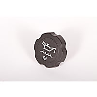 FC212 GM Original Equipment Series Oil Filler Cap - Black, Direct Fit, Sold individually
