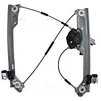 382045 Front, Passenger Side OE Replacement Series Power Window Regulator, With Motor