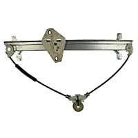 384938 Front, Driver Side OE Replacement Series Power Window Regulator, Without Motor