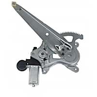 388798 Rear, Driver Side OE Replacement Series Power Window Regulator, With Motor