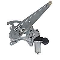 388799 Rear, Passenger Side OE Replacement Series Power Window Regulator, With Motor