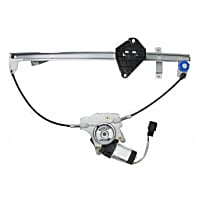 388851 Rear, Passenger Side Power Window Regulator, With Motor
