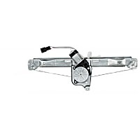 82318 Rear, Driver Side OE Replacement Series Power Window Regulator, With Motor