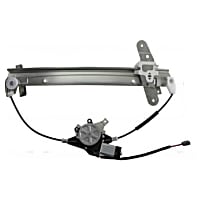 83184 Front, Driver Side Power Window Regulator, With Motor