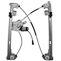 83240 Front, Driver Side OE Replacement Series Power Window Regulator, With Motor