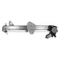 88540 Front, Driver Side Power Window Regulator, With Motor