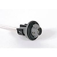 LS44 GM Original Equipment Series Bulb Socket - License plate light, Direct Fit, Sold individually