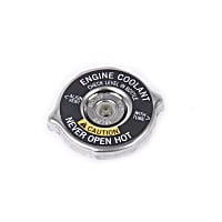 RC27 Professional Series Radiator Cap - Round, 15 lbs., Black, Plastic, Sold individually