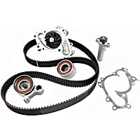 TCKWP257 OE Replacement Series Timing Belt Kit, Water Pump Included