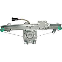 AWR101722 Rear, Passenger Side OE Replacement Series Power Window Regulator, With Motor
