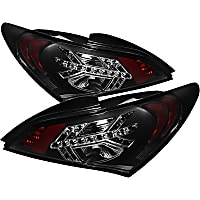 5034304 Driver and Passenger Side LED Tail Light, Without bulb(s)