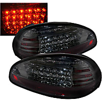 5007179 Driver and Passenger Side LED Tail Light, Without bulb(s)