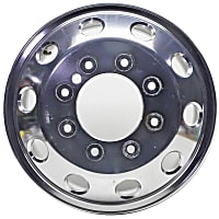 Aluminum Polished Wheel, OE: 4755284AA, 17 in. x 6 in., 8 x 200 mm Bolt Pattern