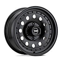 AR626782B Aluminum Black Wheel, 16 in. X 7 in., 8 x 6.5 in. Bolt Pattern