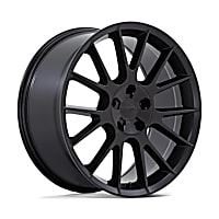AR948MX17709540 Aluminum Black Wheel, 17 in. X 7 in., 5 x 4.5 in. Bolt Pattern