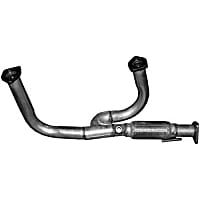 Passenger Side Muffler, Natural, 6 Cyl 3.2L