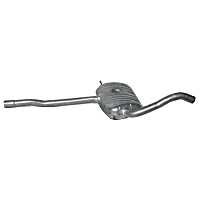 Center Muffler, Natural, 4 Cyl 1.8L