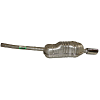 Driver Side Muffler, Natural, 8 Cyl 4.2L