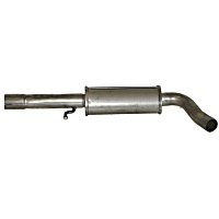 Center Muffler, Natural, 4 Cyl 1.8L
