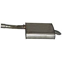 Rear Muffler, OE Design, 6 Cyl 2.8L