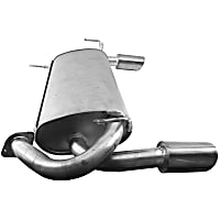 Rear Muffler, 6 Cyl 3.5L