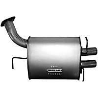 Rear Muffler, Natural, 6 Cyl 3.5L