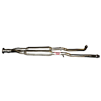 Center Muffler, Natural, 6 Cyl 3.5L